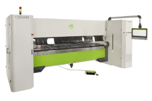 cidan up down folding machine forma z vertical with high divided box tools on white background