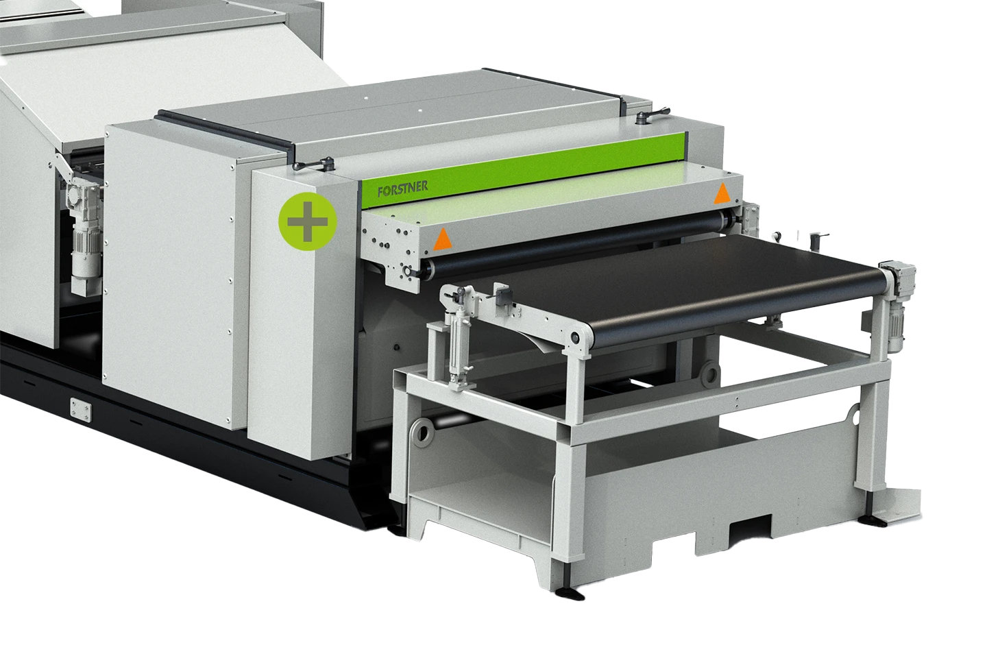 guillotine shear in a coilline on white backround